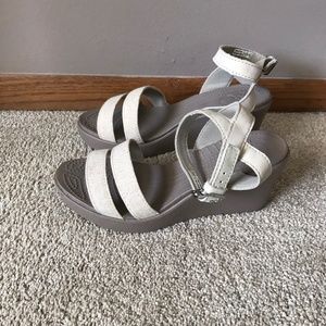 Women’s Crocs Ankle Strap Wedge Sandals